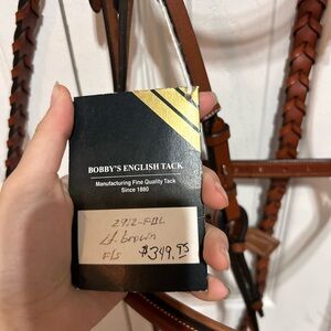 It doesn’t match my saddle color Won at a horse show, new with tags, never used